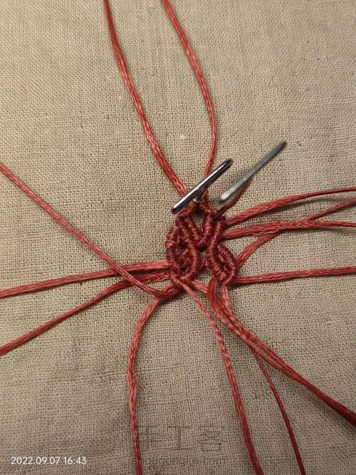 【原创】手绳单珠 第18步