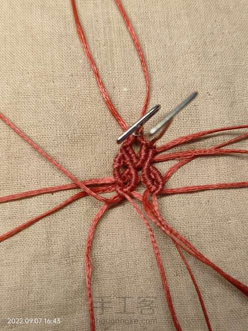 【原创】手绳单珠 第19步
