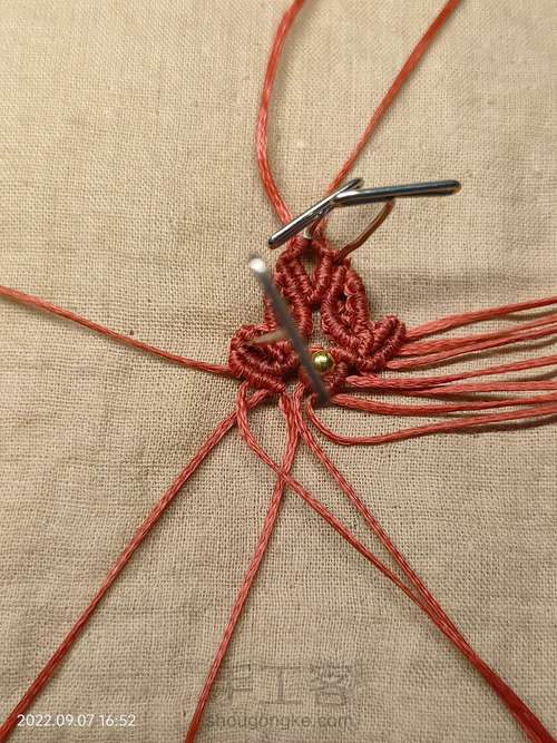 【原创】手绳单珠 第25步