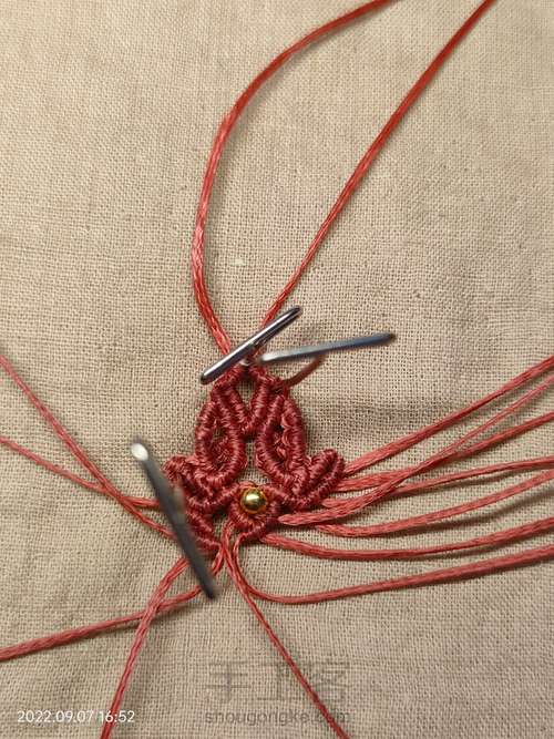 【原创】手绳单珠 第26步