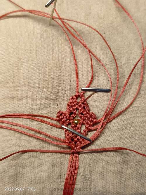 【原创】手绳单珠 第34步