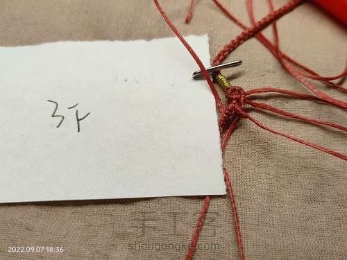 【原创】手绳单珠 第38步