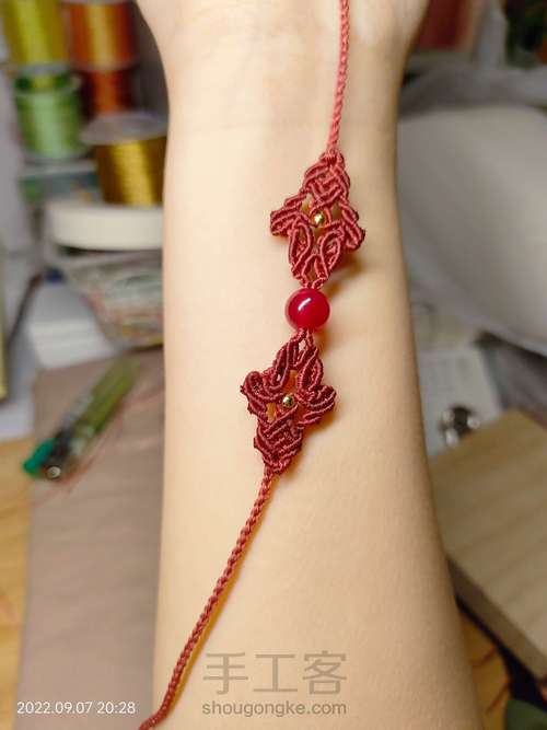 【原创】手绳单珠 第43步