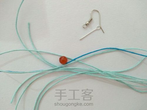 原创随心耳环 第1步