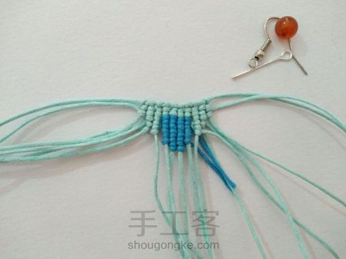 原创随心耳环 第14步