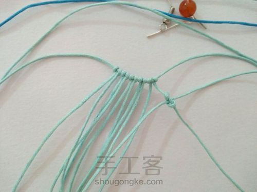 原创随心耳环 第4步