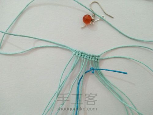 原创随心耳环 第6步