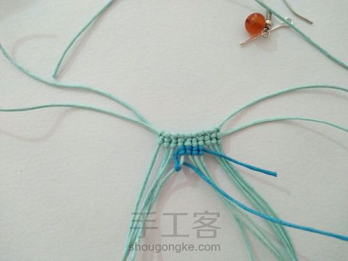 原创随心耳环 第7步