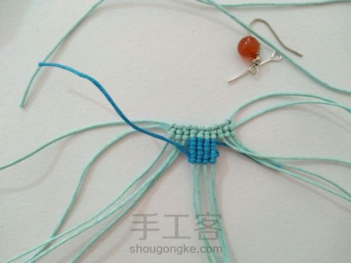 原创随心耳环 第8步