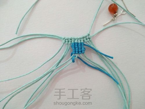 原创随心耳环 第9步