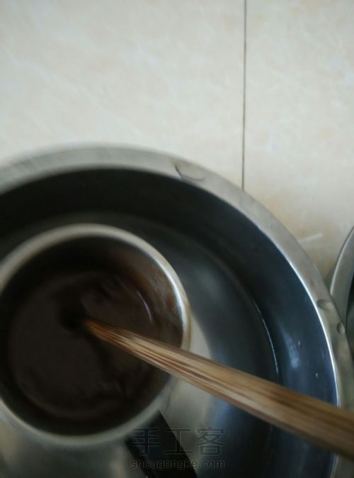 简单的巧克力浆 第3步