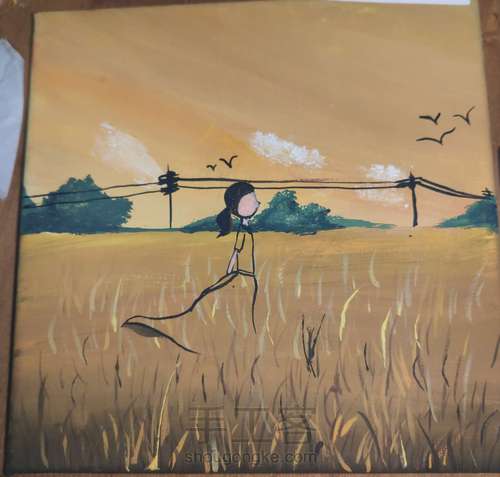 没事可以画一画 第9步