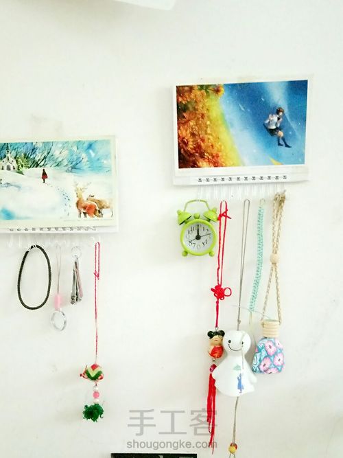 旧台历变身小挂钩(超简单) 第5步
