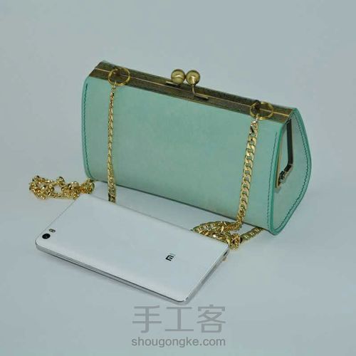 超级简单的小口金包小清新哦! 第10步