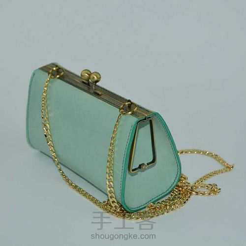 超级简单的小口金包小清新哦! 第12步