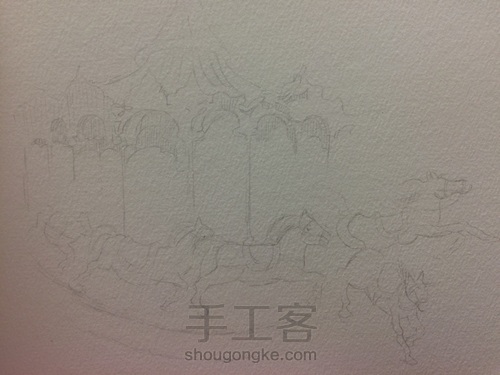 旋转木马 第1步