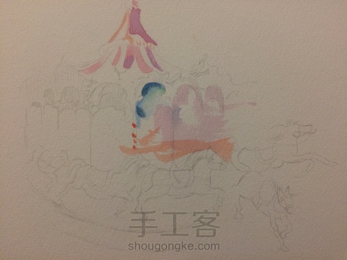 旋转木马 第2步