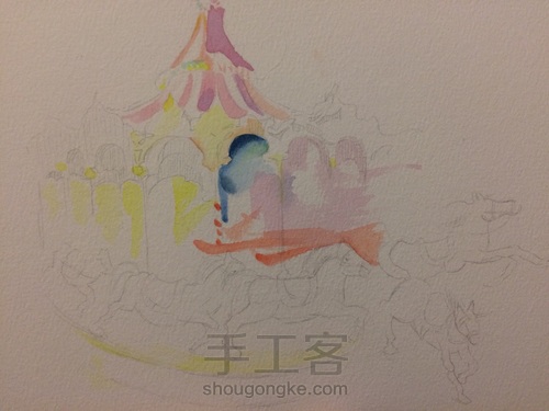 旋转木马 第3步