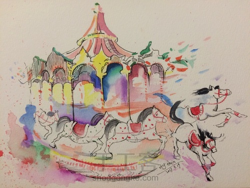 旋转木马 第11步