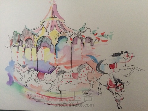 旋转木马 第10步