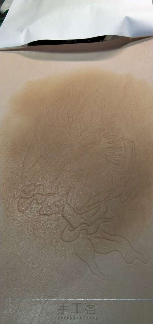 菜鸟皮雕-斗战胜佛 第4步