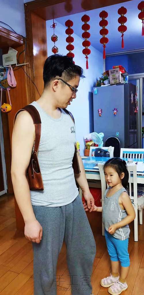 菜鸟的皮雕特工包！ 第37步