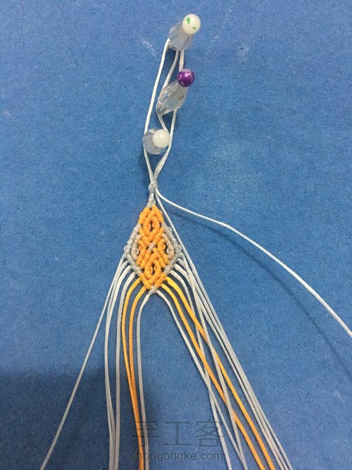 仿前辈的流苏帽 第16步