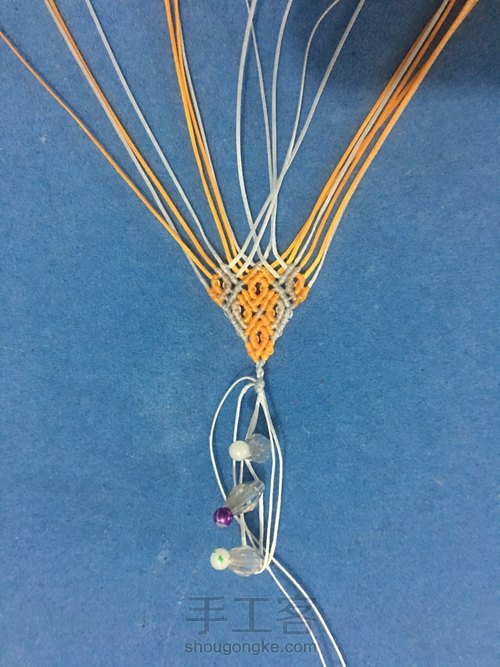 仿前辈的流苏帽 第18步