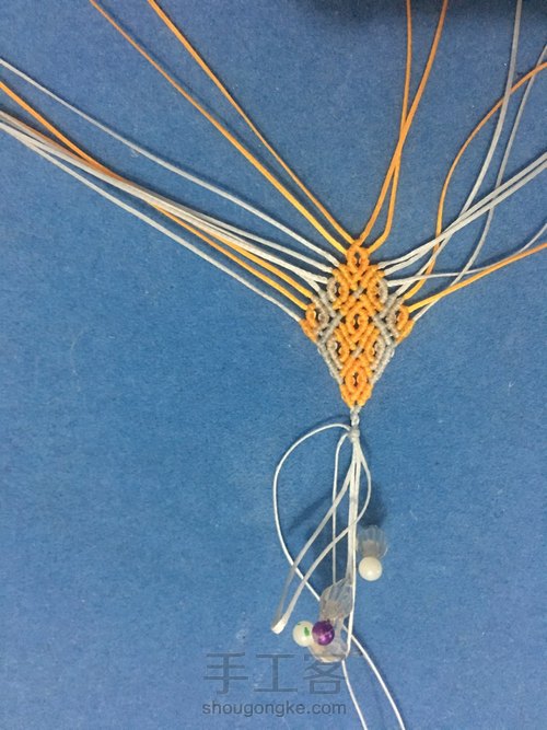 仿前辈的流苏帽 第23步