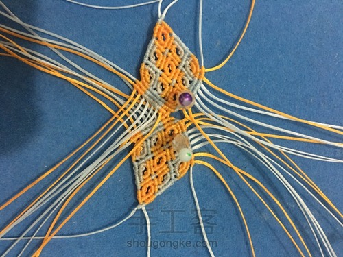 仿前辈的流苏帽 第30步