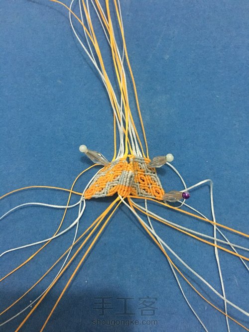 仿前辈的流苏帽 第34步