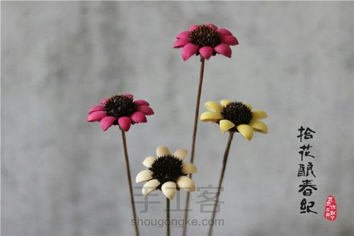 手作植物干花-太阳花 第8步