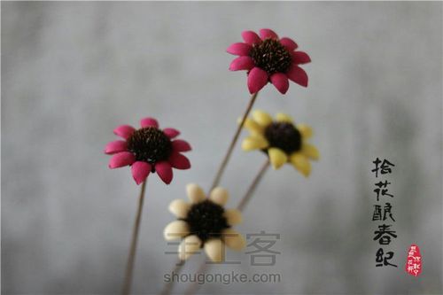 手作植物干花-太阳花 第9步
