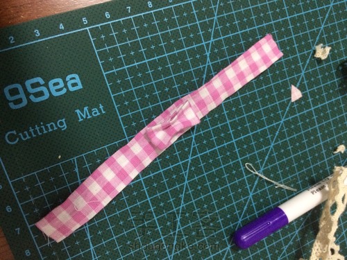 碎布头的逆袭之小蛮腰和她的粉裙子 第6步