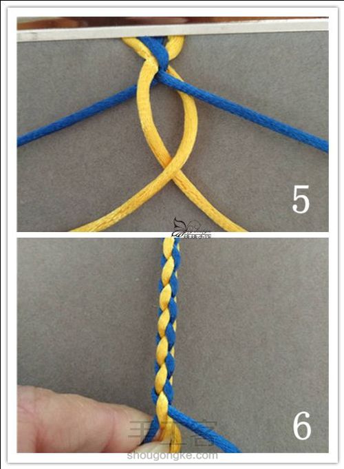 macrame 基础结入门 第11步