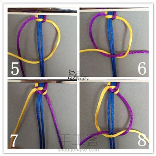 macrame 基础结入门 第19步