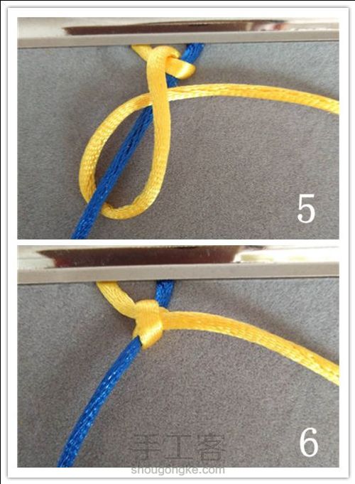 macrame 基础结入门 第26步