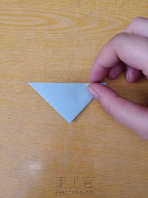 简单的纸蝴蝶 第3步