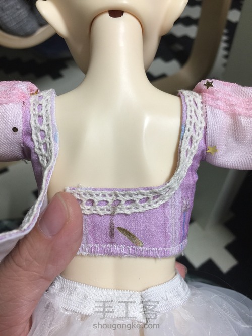 bjd 4分 小洋装 第39步