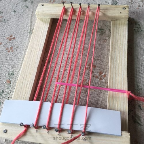 爱尔兰风格流苏链 第11步