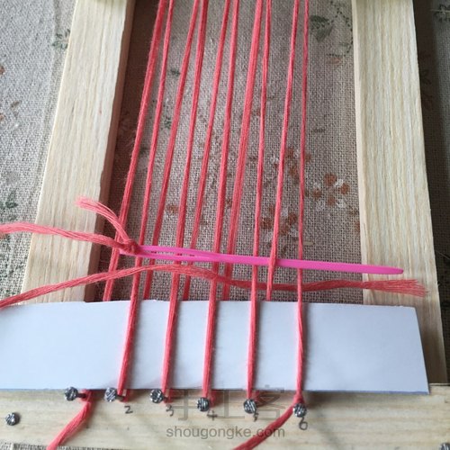 爱尔兰风格流苏链 第12步