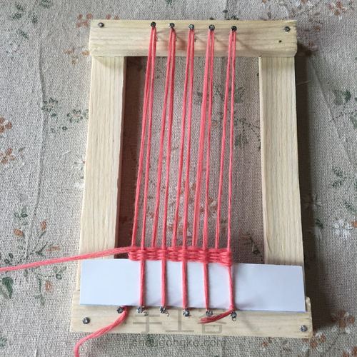 爱尔兰风格流苏链 第19步