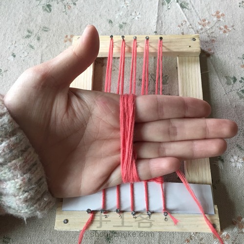 爱尔兰风格流苏链 第20步