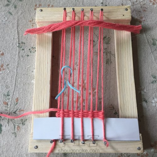 爱尔兰风格流苏链 第22步