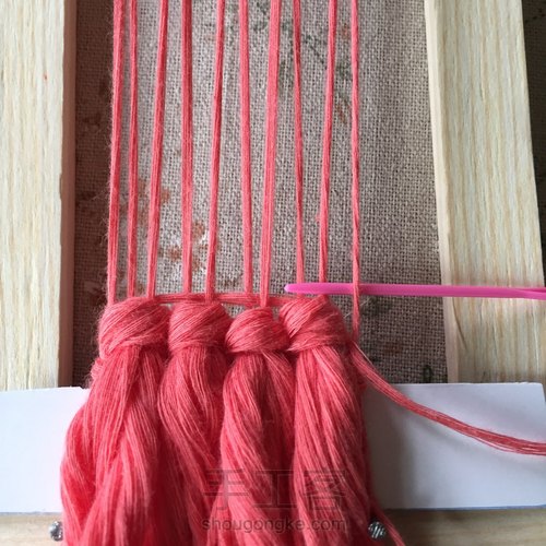 爱尔兰风格流苏链 第28步