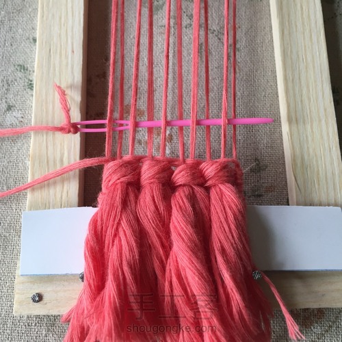 爱尔兰风格流苏链 第30步