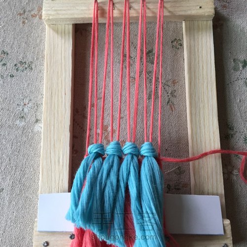 爱尔兰风格流苏链 第34步