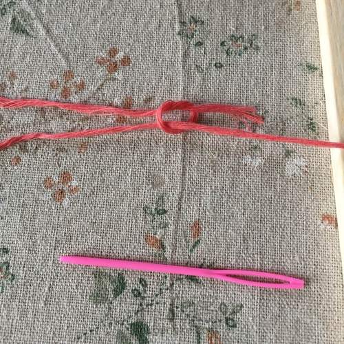 爱尔兰风格流苏链 第37步