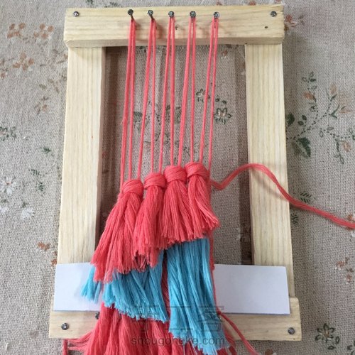 爱尔兰风格流苏链 第44步