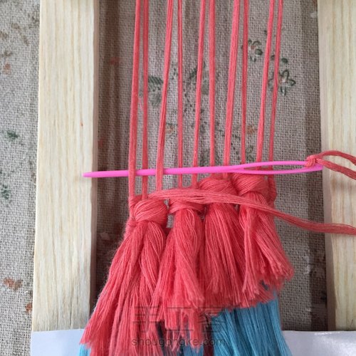 爱尔兰风格流苏链 第49步